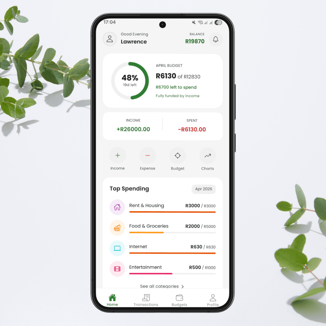 Personal Finance Mobile App